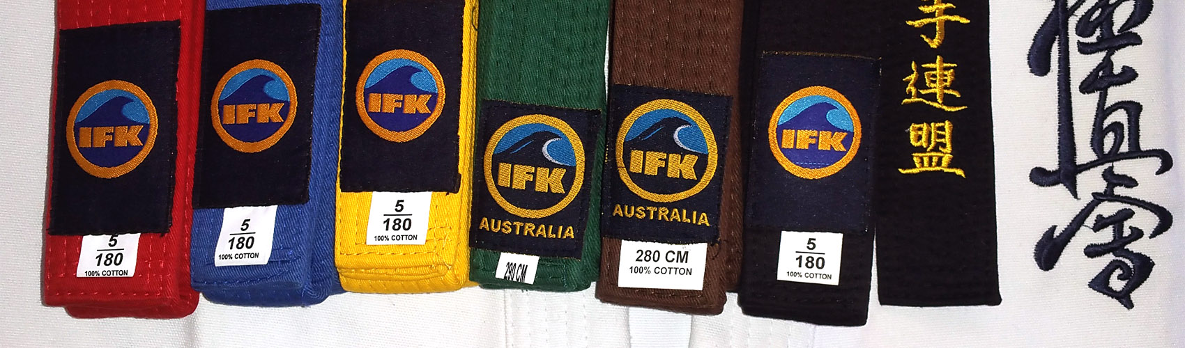 Find out about IFK Australia belt gradings